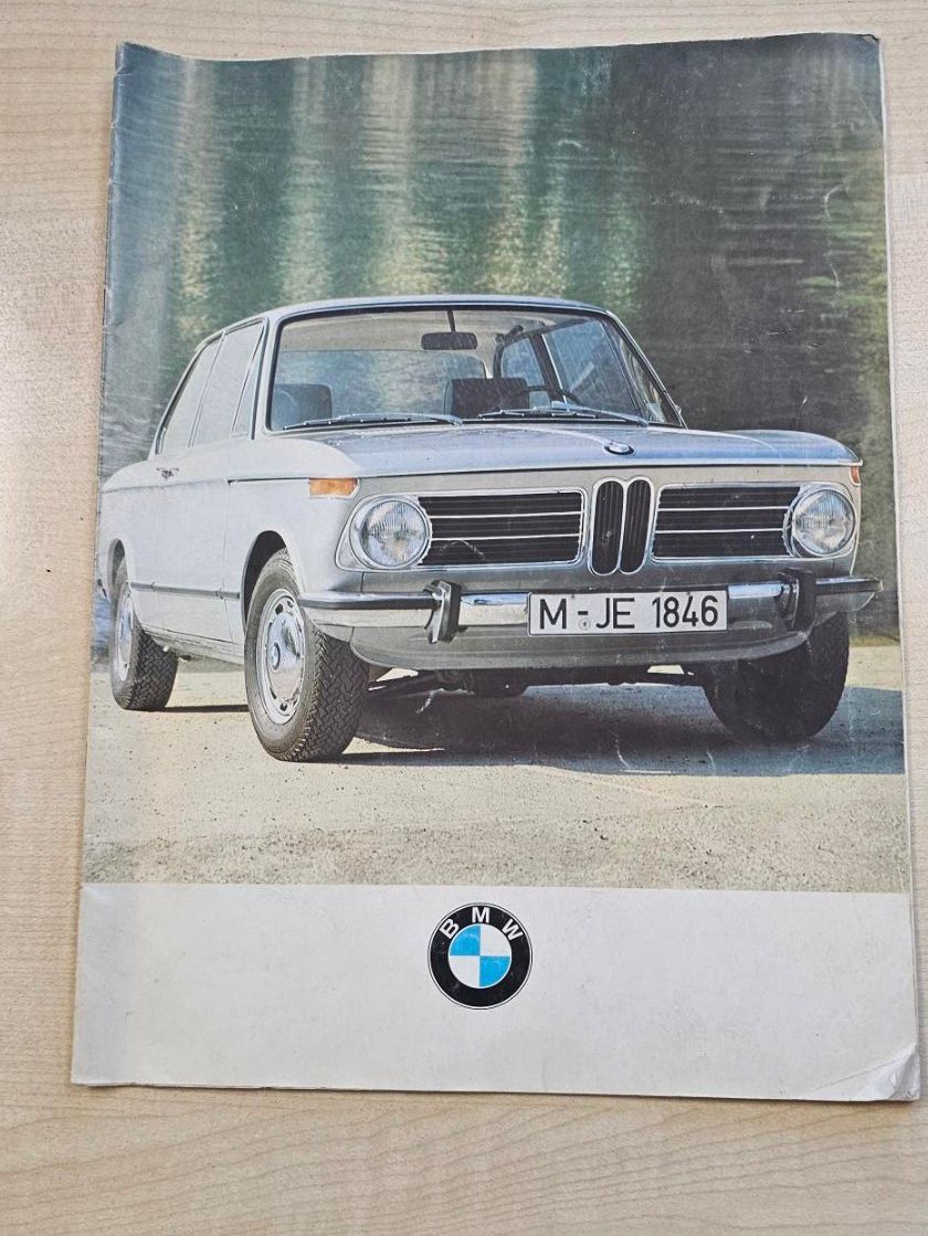 BMW Documenti: BMW 2002, 1802 , 1602, Prospekt 1973, – Usato da Reinach AG venduto da 911356