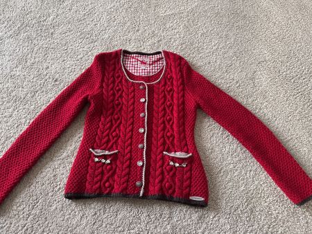 Spieth & Wensky Strickjacke, rot, Gr. S, Top Zustand! (52)