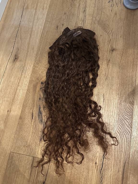 Parrucche: Curly Echthaar  Clip-in-Extensions-Set – Usato da Winkel venduto da cor_2sss 2
