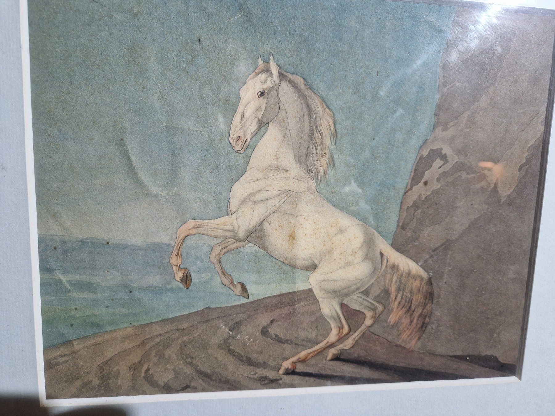 Tableaux: Aquarell Pferd – D'occasion à Seedorf BE par Stibutz 2