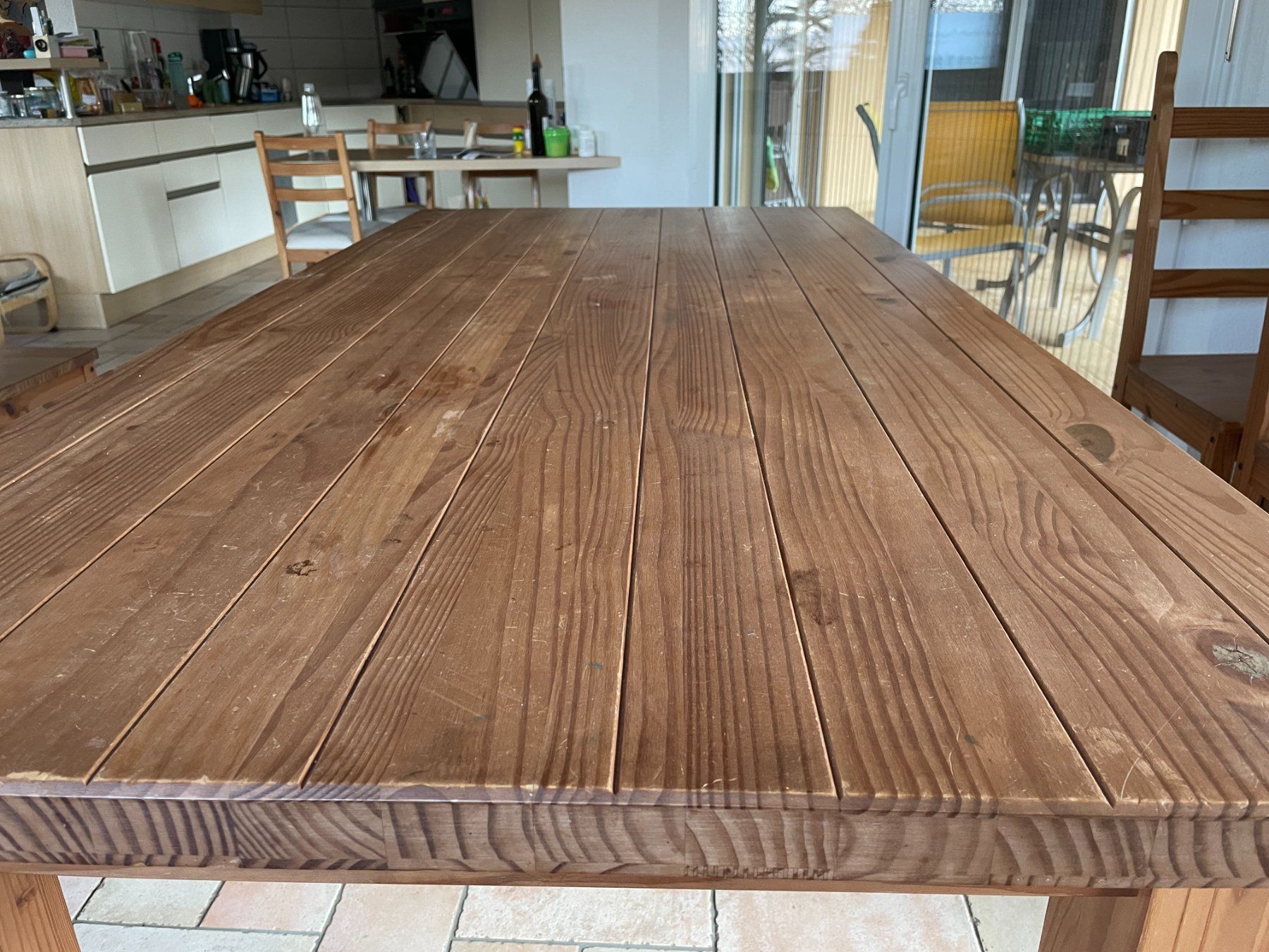 Set de table et chaises: Table à manger extensible + 6 chaises – D'occasion à Châtillon par cristeg 4