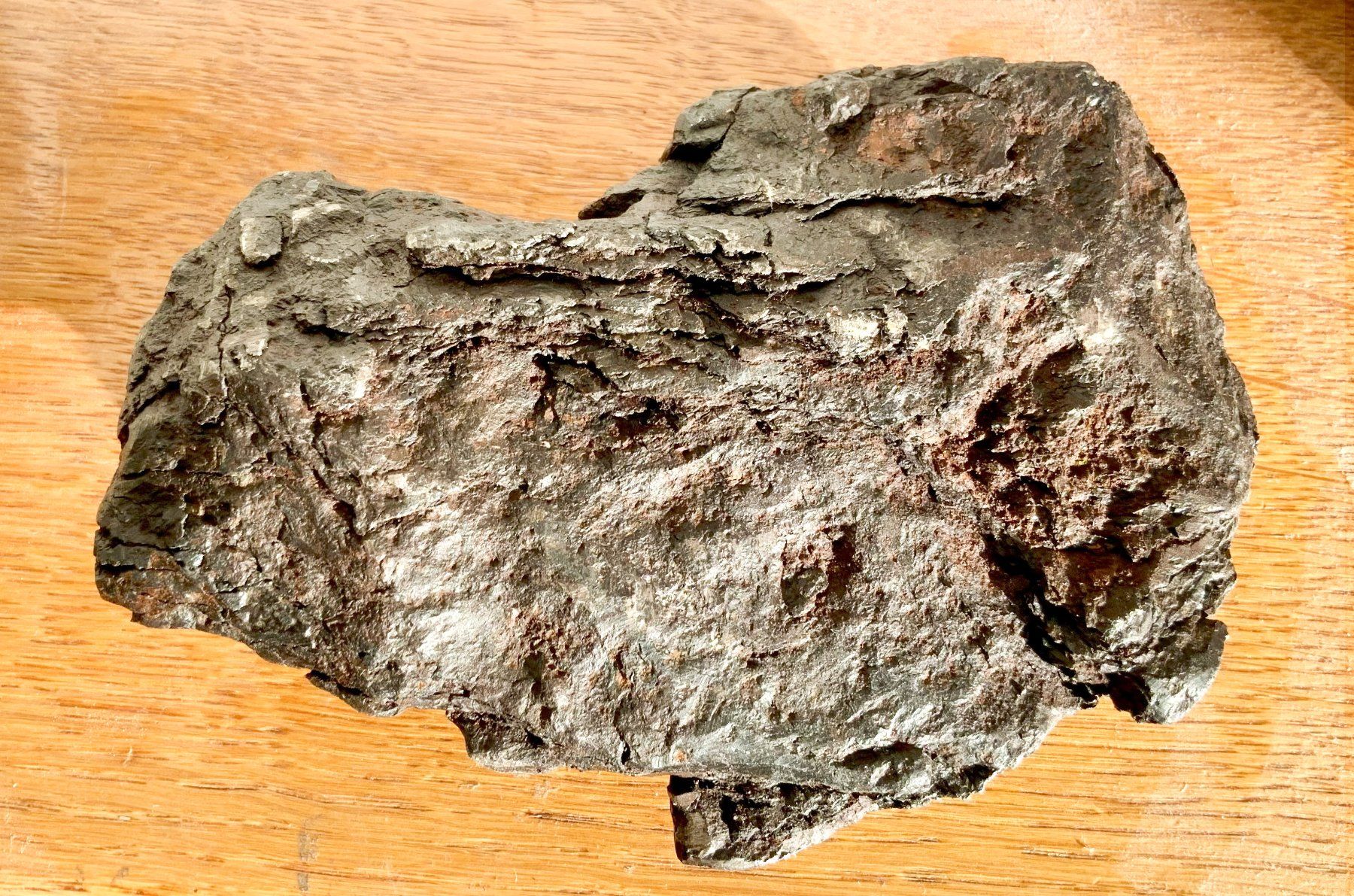 Minerali & Pietre curative: Spektakulärer 1.4 kg Meteorit - Sikhote-Alin – Usato da Basel venduto da inok66 2