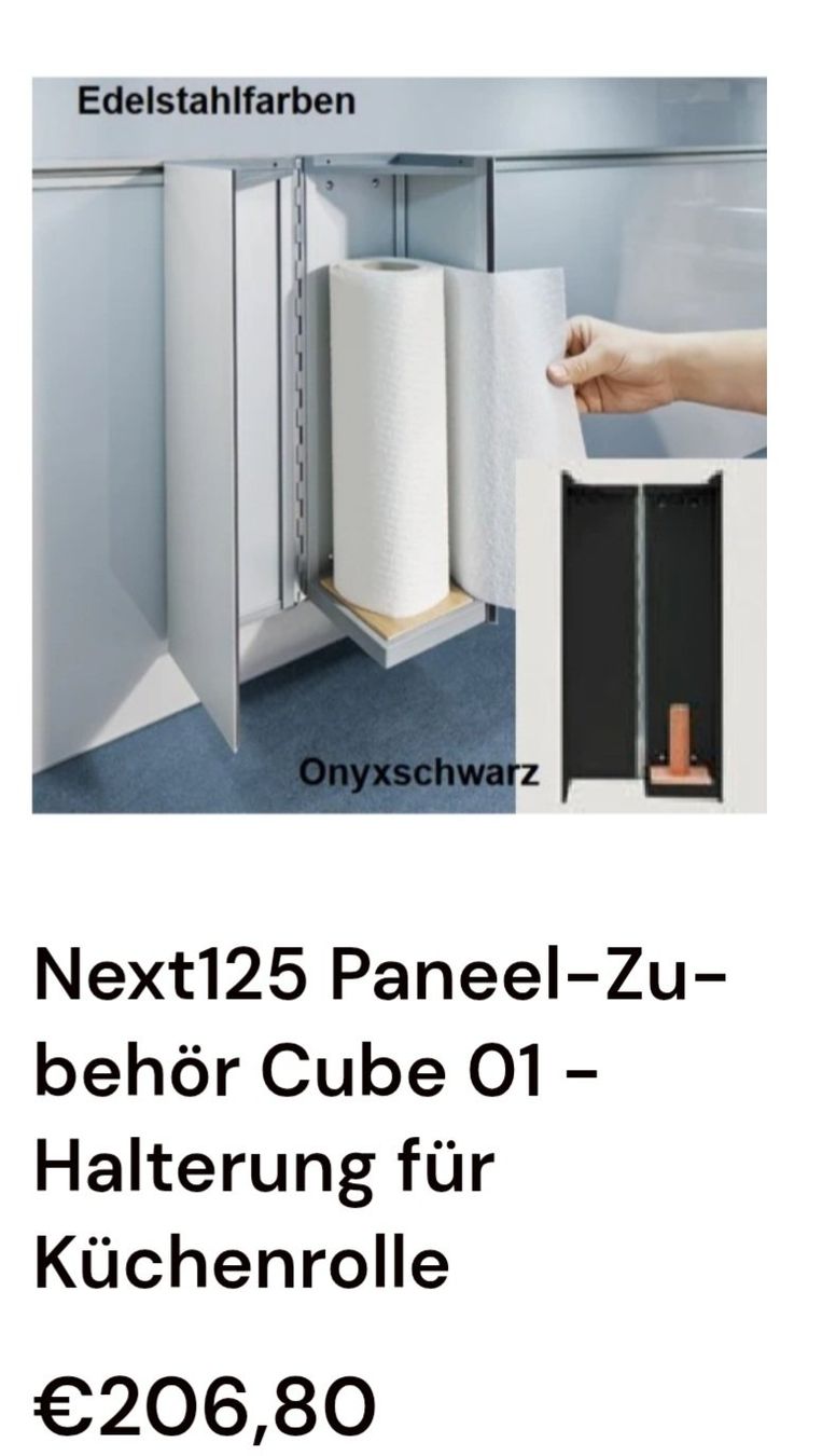 Altro per la casa: Küchenrole Halter Next 125 NEU – Nuovo (secondo la descrizione) da Madetswil venduto da triforuz 1