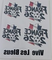 Tattoo Aufkleber Frankreich Fussball WM 2026