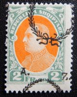 Albanien Kat. 159 * 1927 verschobener Druck