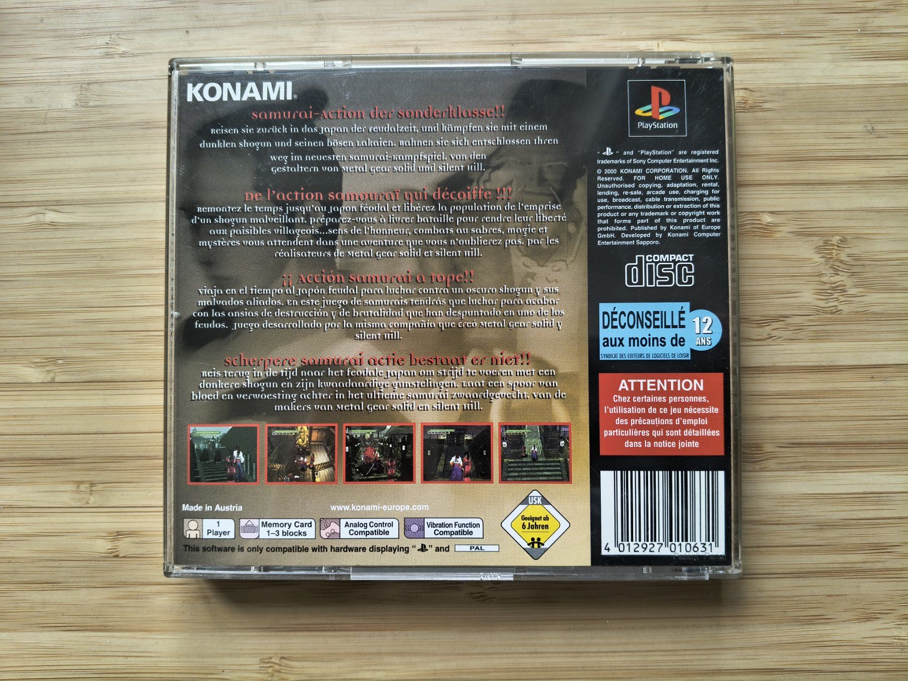 Giochi: Ronin Blade (PS 1) – Usato da Riedholz venduto da ste_96cd 1