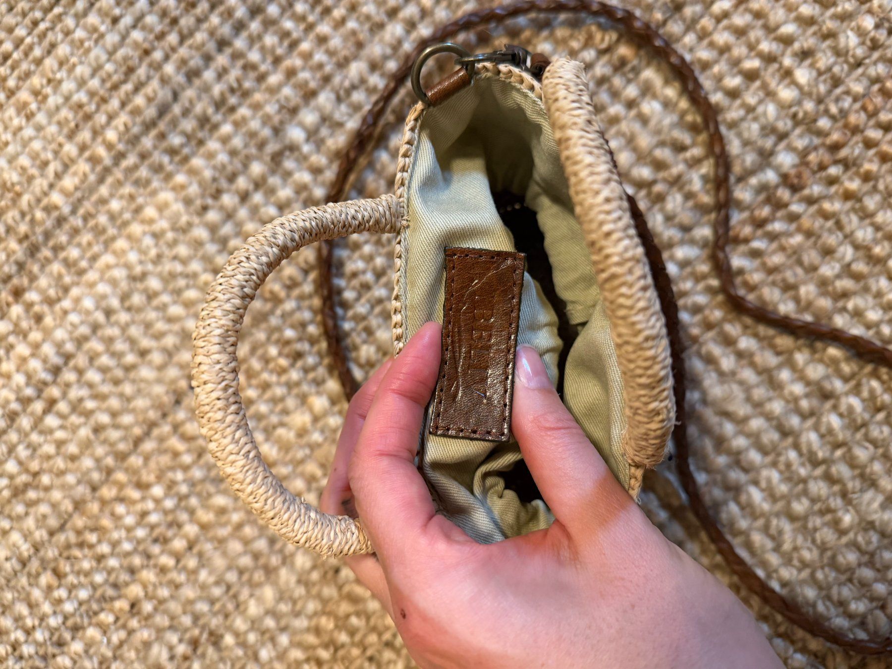 Taschen für Damen: IBELIV Mini Korbtasche / Raffia Bag – Gebraucht aus Arosa von MissGipsy 2