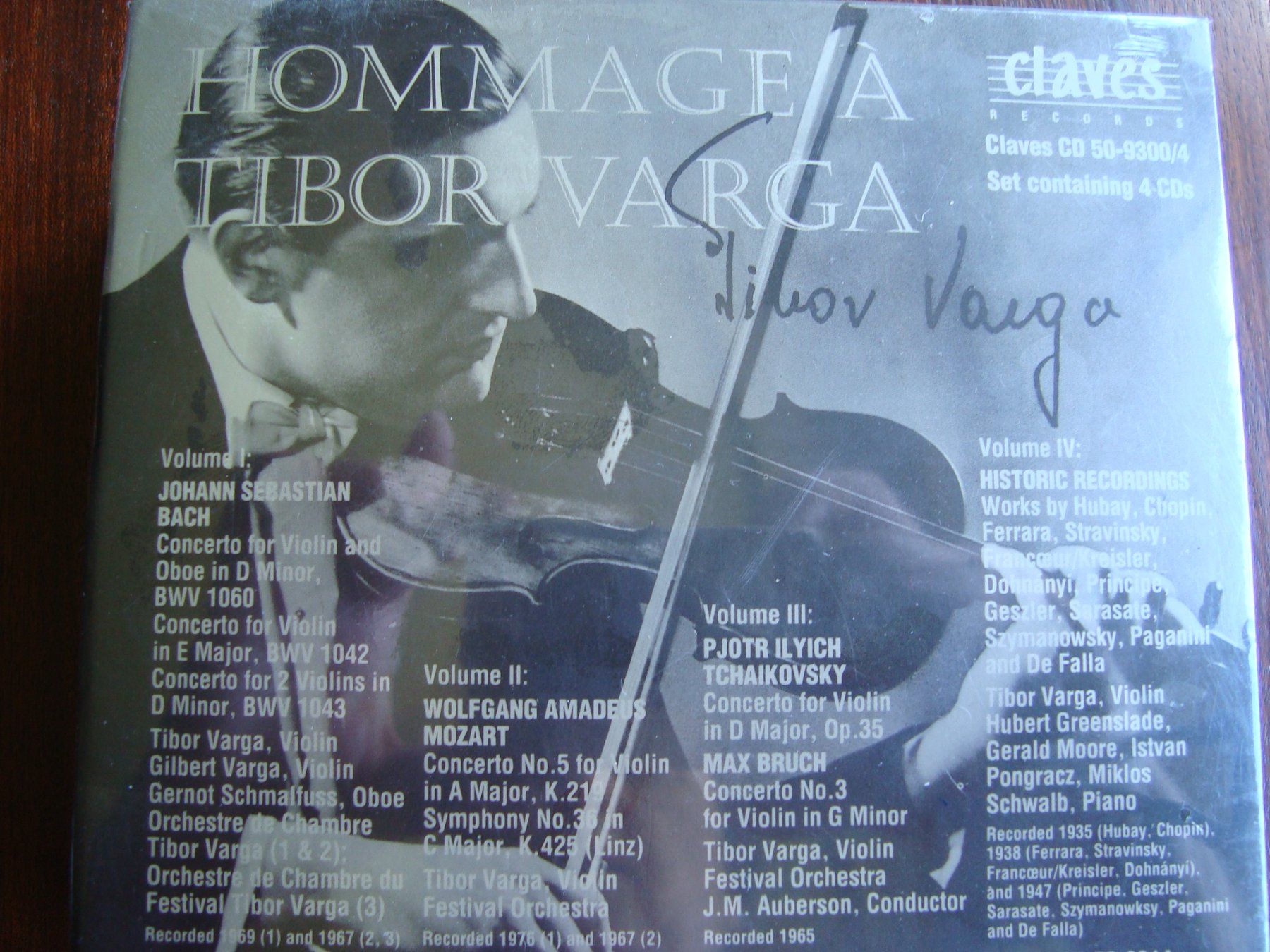 CDs: Hommage à Tibor Varga – Neuf avec emballage d'origine à Fribourg par ruswil007