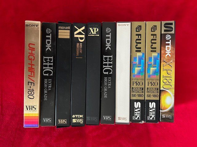 Cassette vuote: VHS Kassetten leer – Nuovo (secondo la descrizione) da Elgg venduto da Maui2015 3