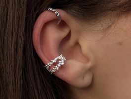 Lava Metals Ear Cuff