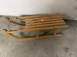 Davoser Holzschlitten 