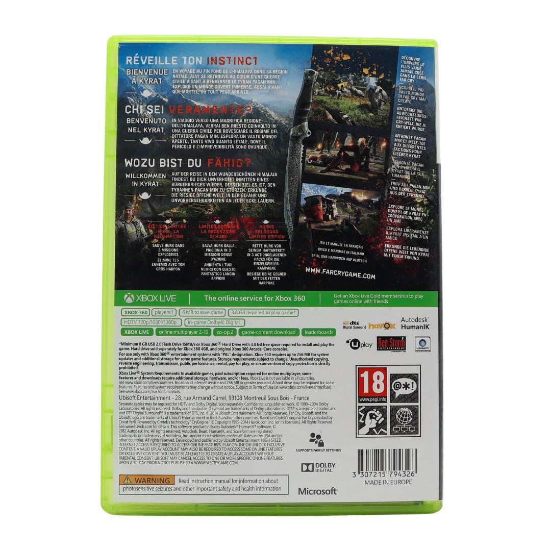 Giochi: Far Cry 4 [Limited Edition]  - Xbox 360 – Usato da Paudex venduto da dindeboy 1