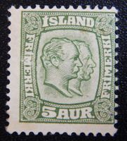 Island Kat. 51 * 1902 Kat. 75 Euro