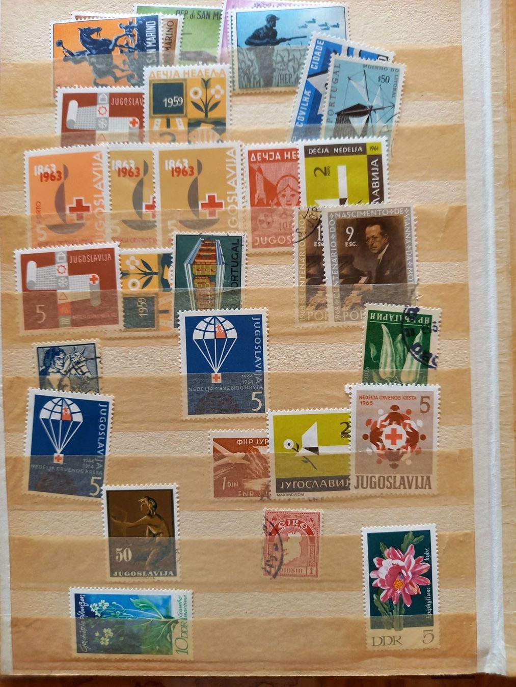 Alle Briefmarken: petites collection de timbre-poste Europe – Gebraucht aus Lausanne von leneko 9