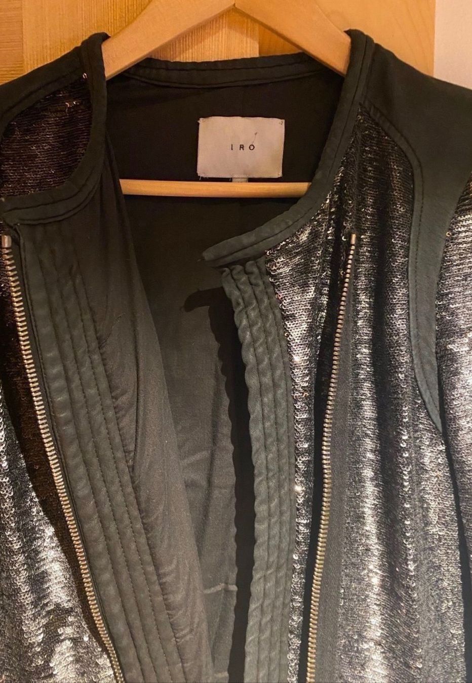 Iro Jacken: IRO leather & sequin Jacket – Neu (gemäss Beschreibung) aus Walenstadt von Unianrig 5
