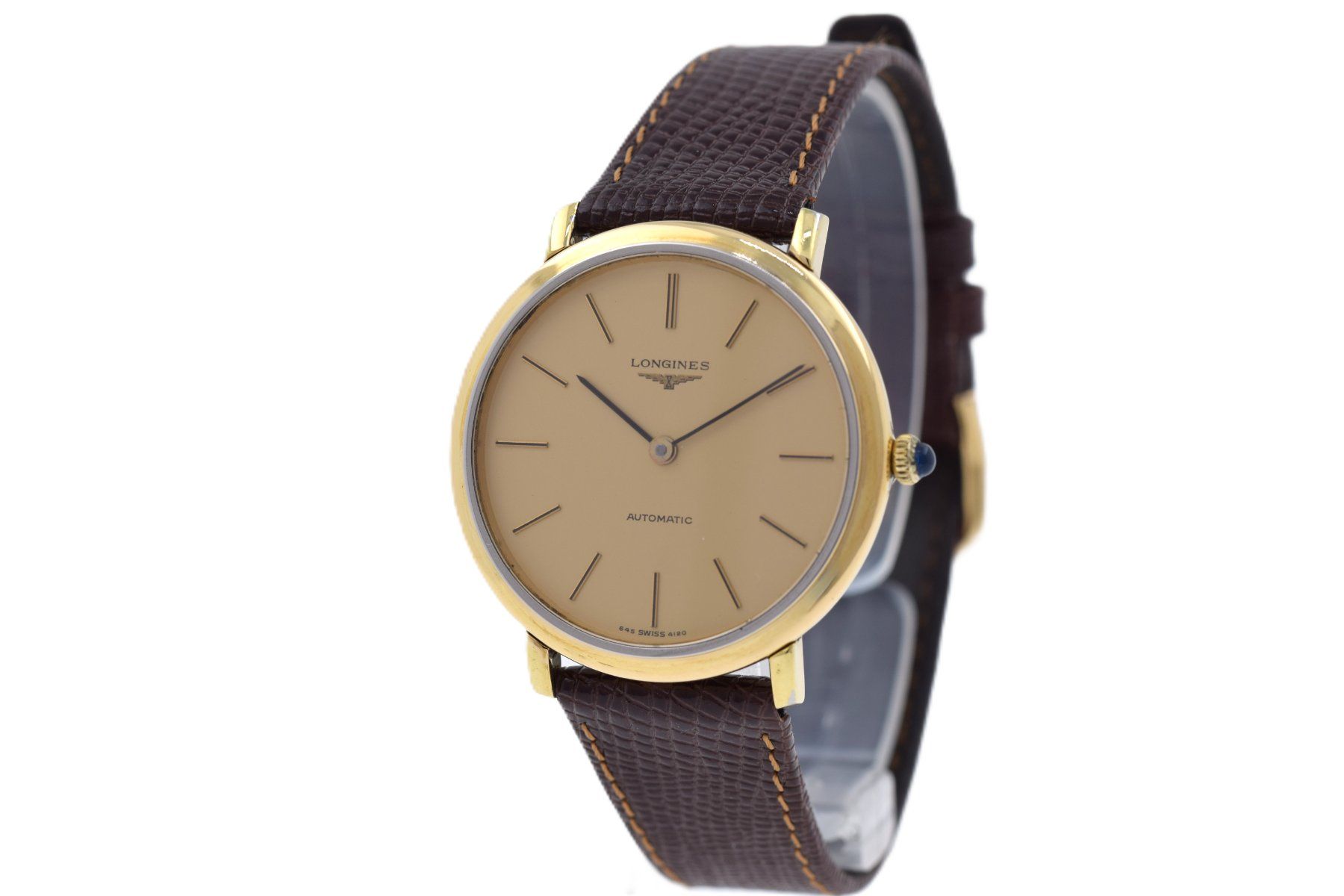 Longines Orologi: Longines Automatic Super Flat Vintage Uhr Referenz 4120 – Usato da Arni AG venduto da magnetKRAFT 1