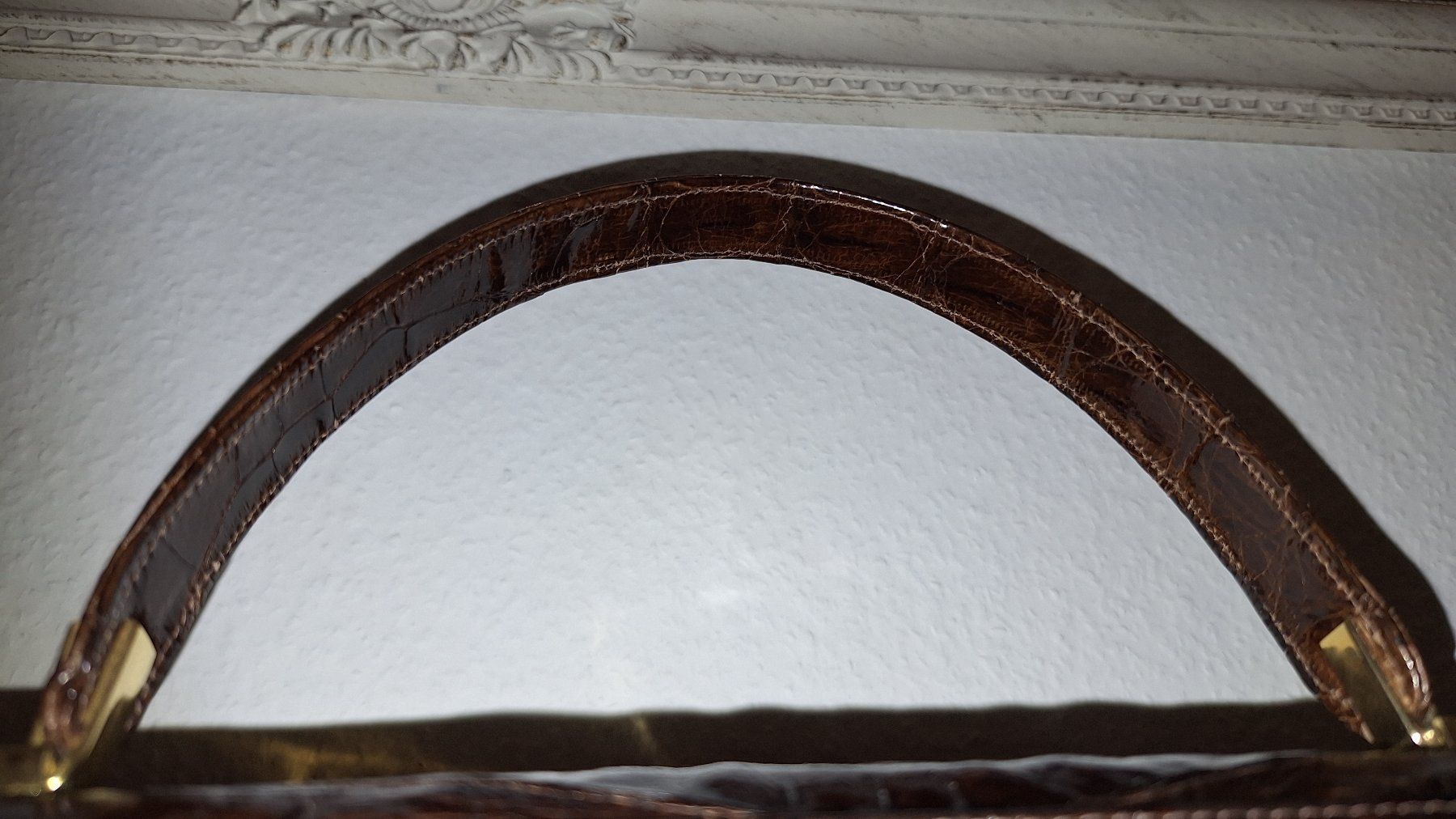 Borse da donna: Damen-Handtasche aus Krokodil-Leder – Nuovo (secondo la descrizione) da Urdorf venduto da Jeani_ 9