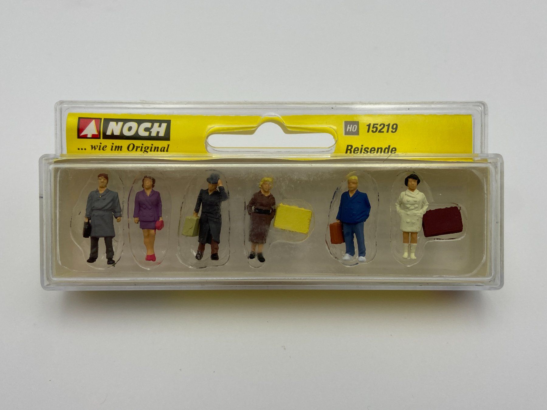 Noch Modellini di ferrovie: NOCH 15219 H0 Reisende – Nuovo e nell'imballaggio originale da Neukirch a.d. Thur venduto da Modellbaushop