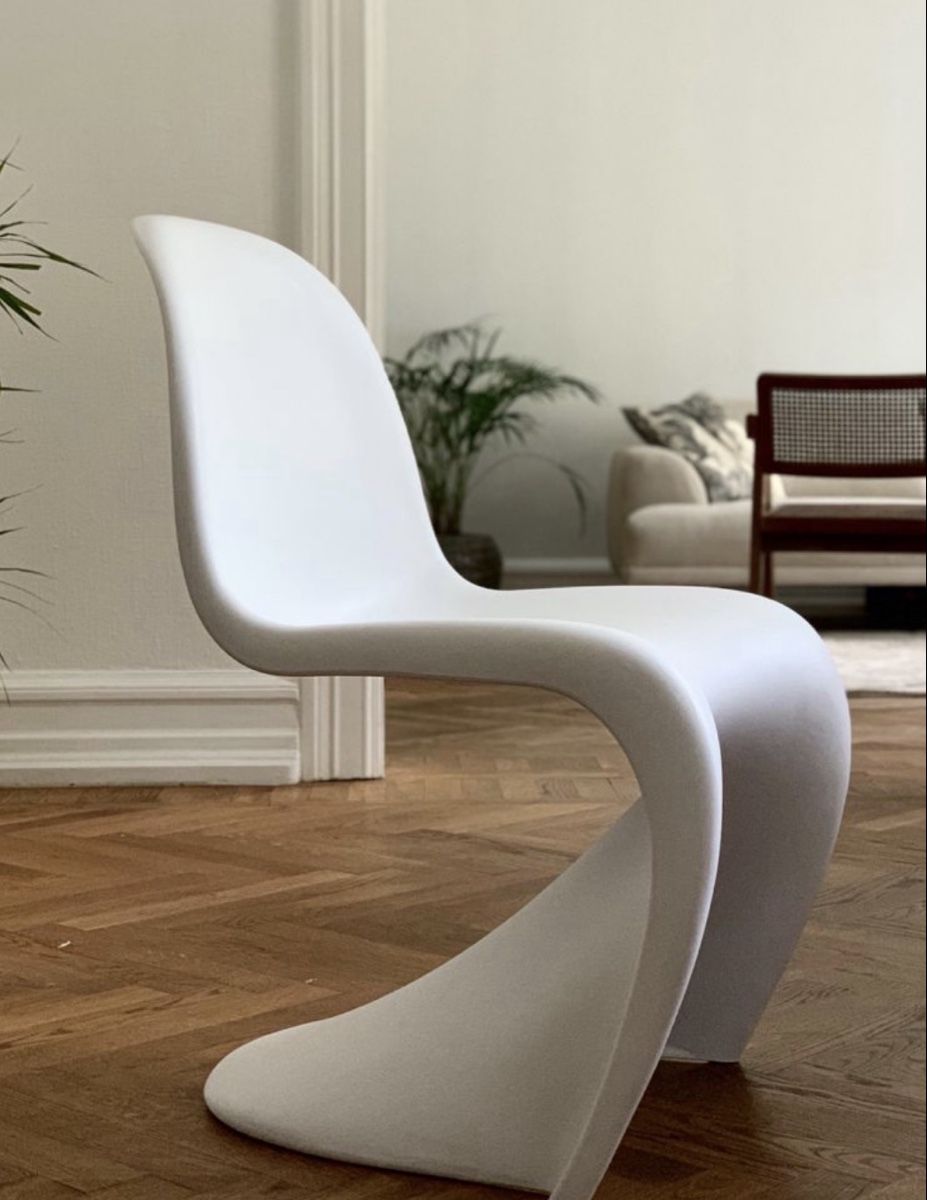 Vitra Sedie: Vitra Panton Stuhl weiss – Usato da Luzern venduto da cam_f7qx