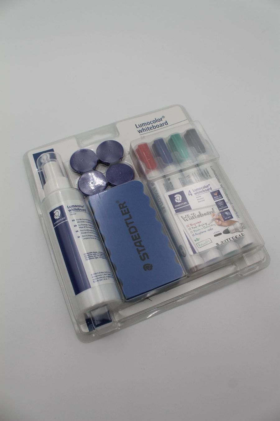 Staedtler Penna & Evidenziatori: Lumocolor Whiteboard Set - Staedtler – Nuovo e nell'imballaggio originale da Lachen SZ venduto da ratata