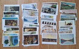60 Rascher-Kunstkarten Schweiz,