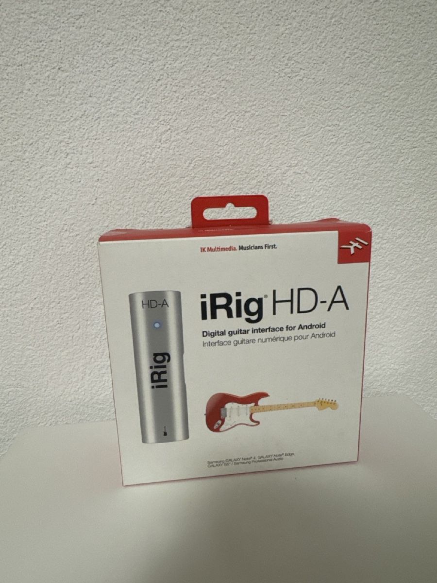 Steuerung: IK Multimedia iRig HD-A Digital Guitar Interface – Gebraucht aus Wil SG von eid_m7ks