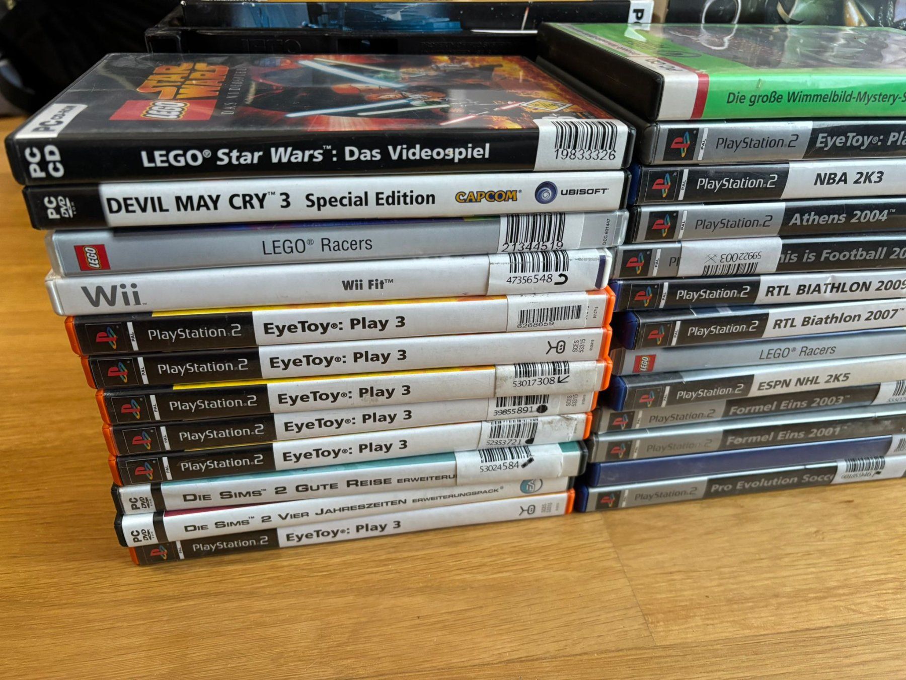 Giochi: Leerhüllen PS2/PC/Wii ca. 87 Stück – Usato da Herisau venduto da Seyashop1 1