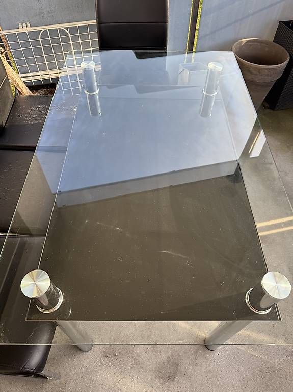 Tische: Glas Esstisch  – Gebraucht aus Diepoldsau von G-zel 1