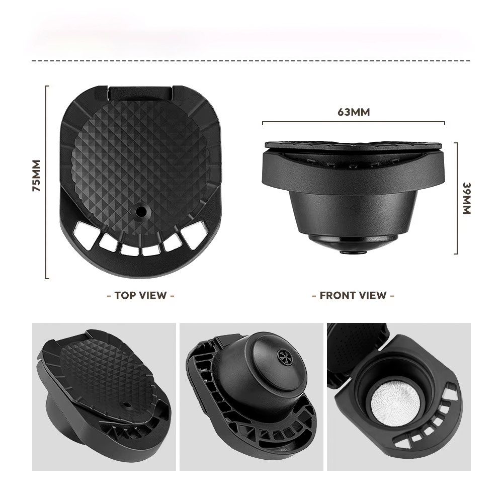 Macchine per caffè & Macchine per espresso: Dolce Gusto Kapsel Nachfüllbar Edelstahl Filter – Nuovo e nell'imballaggio originale da Chiasso venduto da online.shop 1