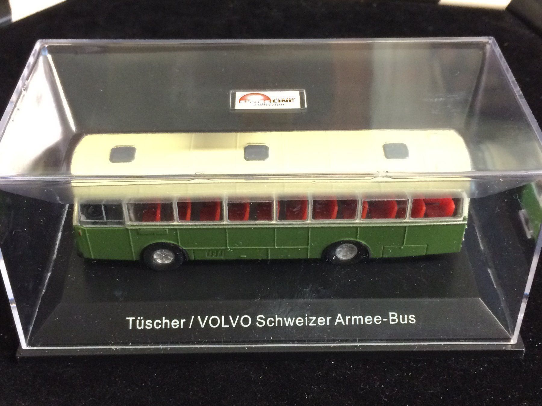 Modellini d'auto: 3x  Schweizer Armee Bus 1:87 – Nuovo e nell'imballaggio originale da Therwil venduto da Zelle13 1