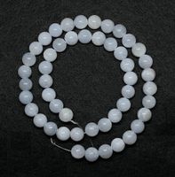 Natürliche Angelit Jade Perlen, 8mm