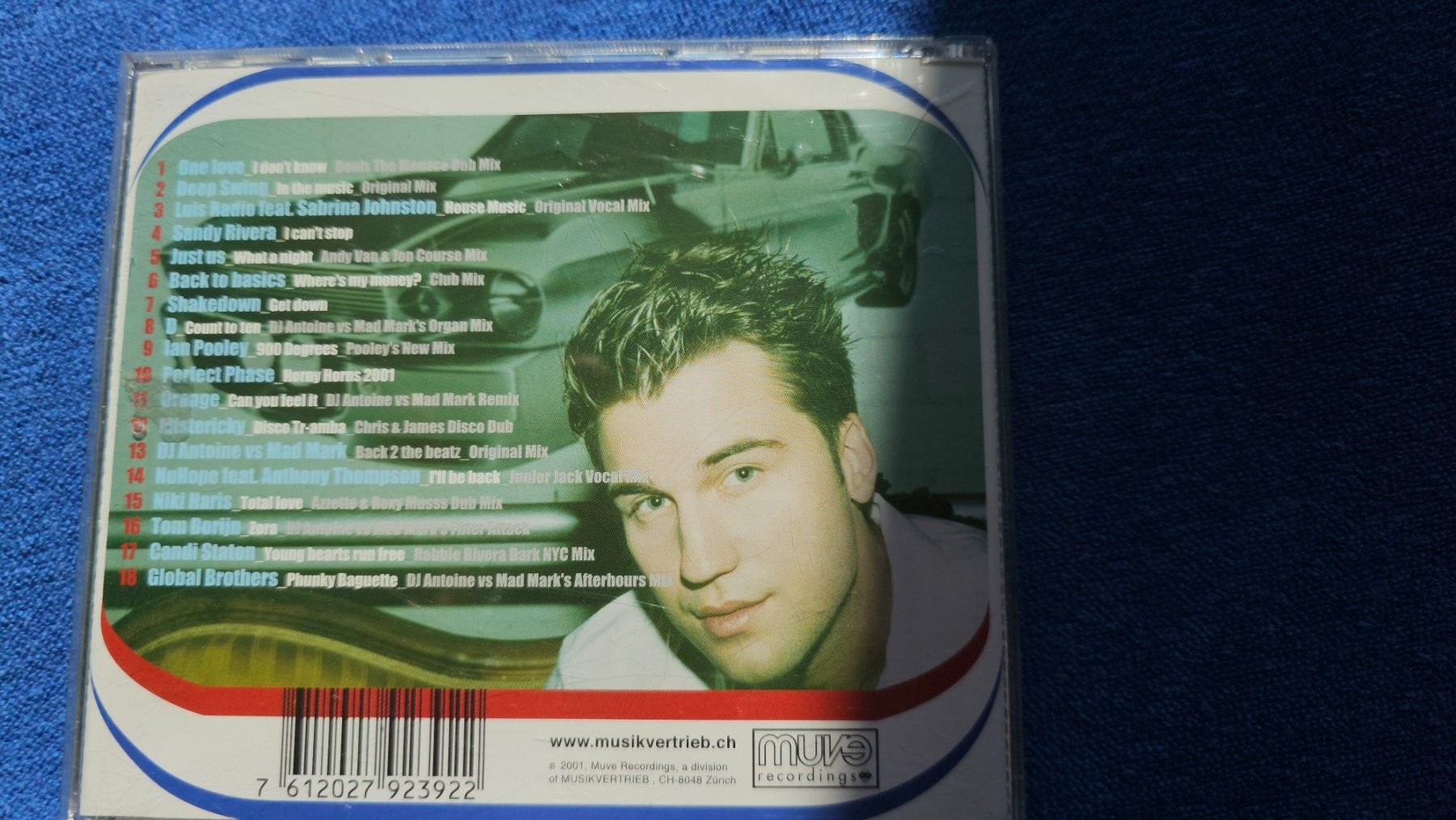 CD: DJ Antoine-Mainstation 2001/Streetparade – Usato da Bremgarten AG venduto da musiccollector 1
