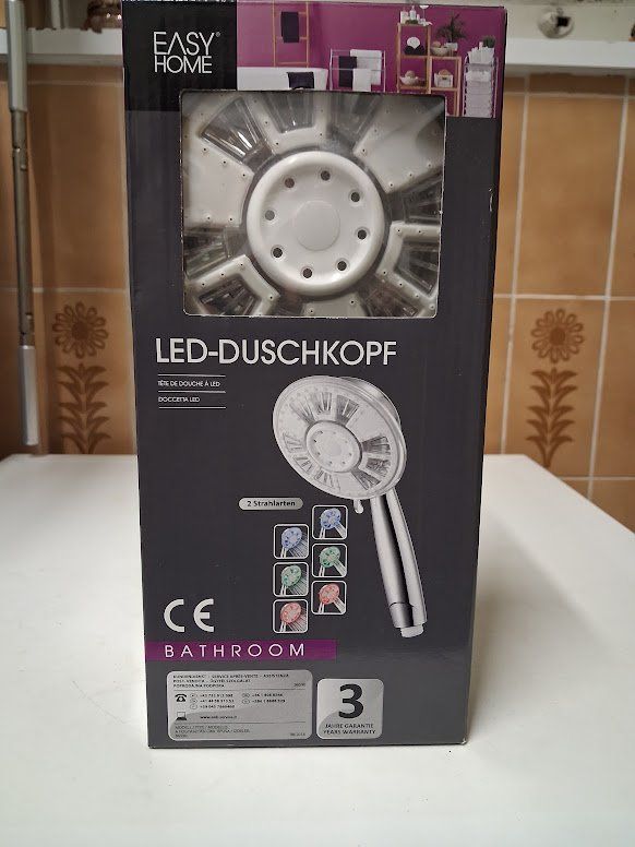 Soffioni doccia: Pommeau de douche led – Nuovo e nell'imballaggio originale da Genève venduto da Bell-47