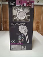Pommeau de douche led