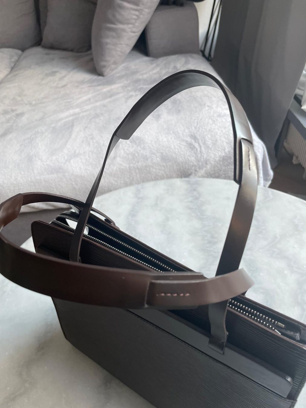 Louis Vuitton Borse da donna: Louis Vuitton Braun Epi Croisette – Usato da Wangen ZH venduto da zurich_vintag 5