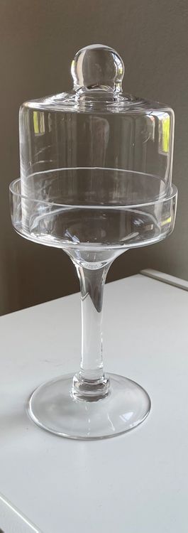 2x Tortenglocke Transportbox - 34 Cm Kuchenbox Mit Deckel Pastell Blau