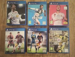 Sammlung Spiele - FIFA 15,16,17,18,19,20 PS4 / PS5 TOP