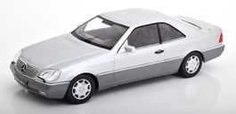 Mercedes-Benz 600 SEC C140 1992-1993 silber met. / grau