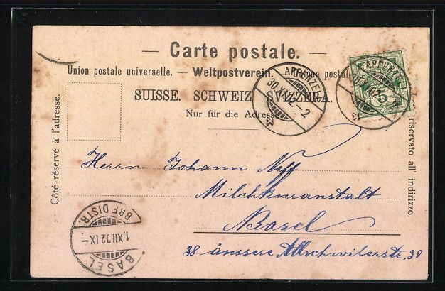 Cartes postales: Appenzellerland, Dame mit Stickrahmen, T – D'occasion à Berlin par bartko-reher 1