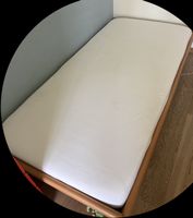 Bettgestell mit Lattenrost 90x200 cm Holzoptik