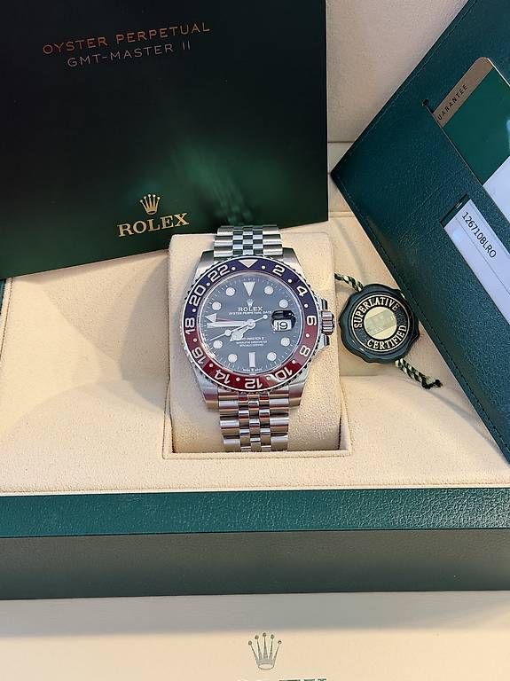 Montres: ROLEX GMT-MASTER II PEPSI 126710BLRO – D'occasion à Lugano par Lugano_Time 1