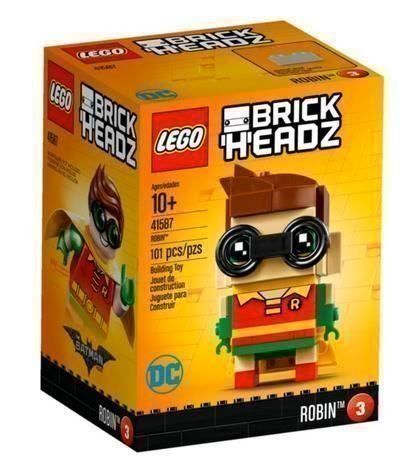 Giocattoli: Lego Brickheadz 41587 Robin – Nuovo e nell'imballaggio originale da Matzendorf venduto da SwissMagicKarten