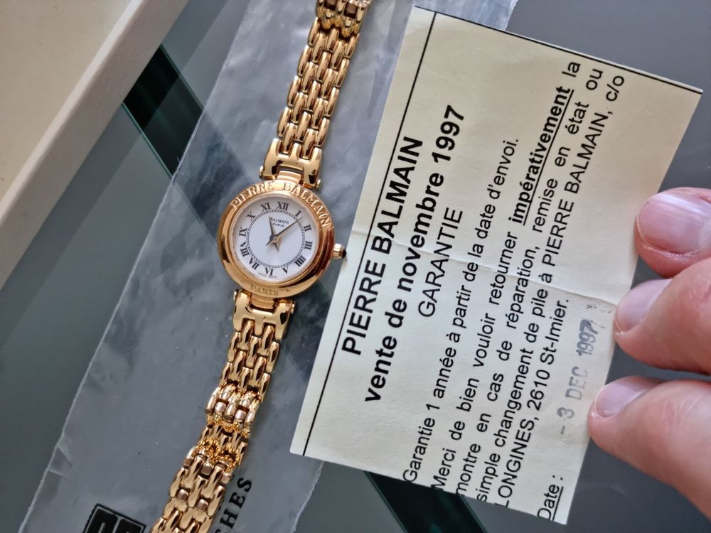 PIERRE BALMAIN UHR unworn Kaufen auf Ricardo