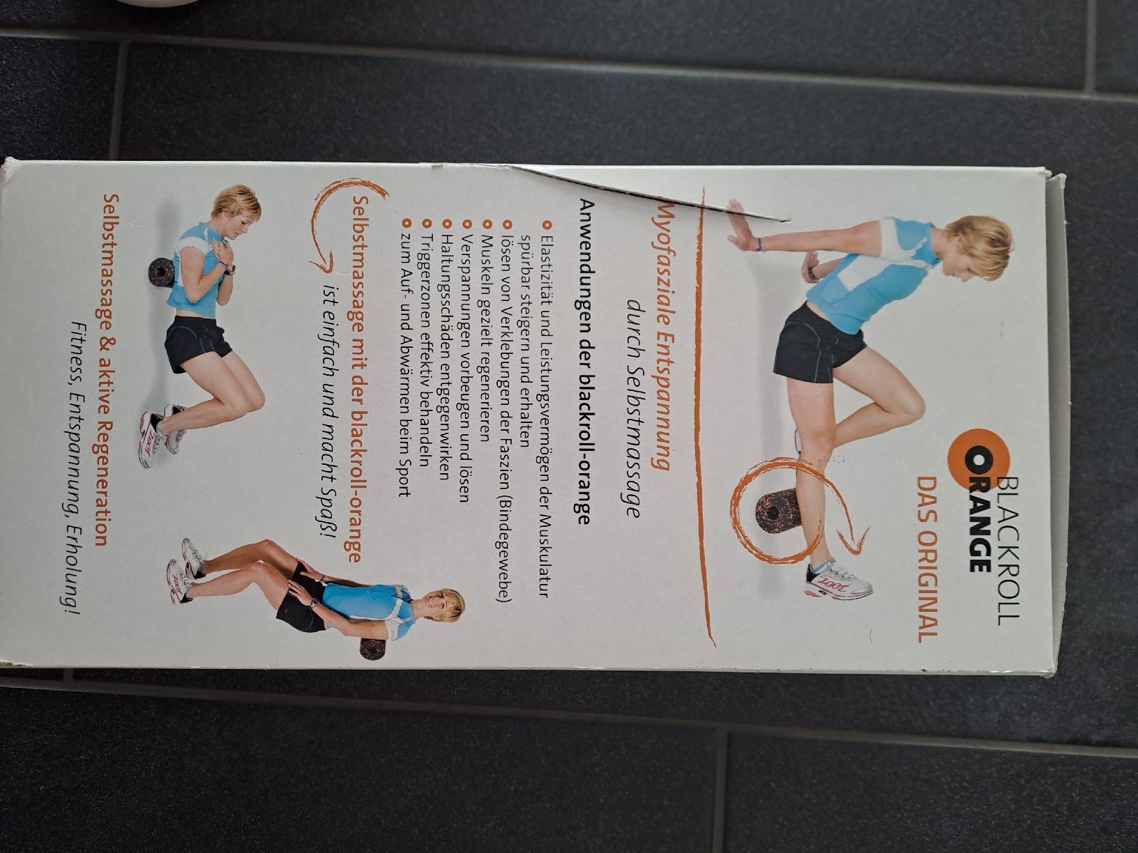 Blackroll Dispositivi per massaggi: Blackroll Original Orange  – Usato da Gunzwil venduto da silkemaria 2