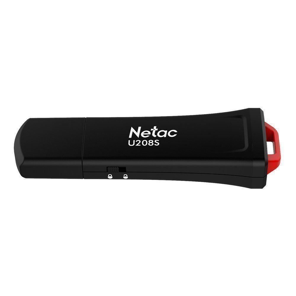 USB Sticks: Netac U208S USB3 mit Schreibschutz 32GB – Neu und originalverpackt aus Winterthur von b-mem