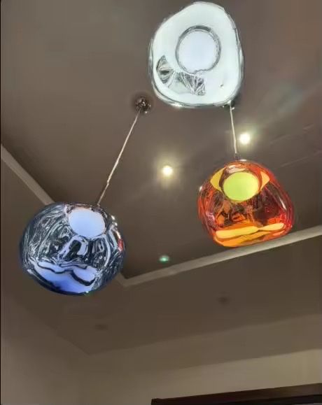 Lampadari & plafoniere: Hängelampe Lava Design, blau, top! – Usato da Bern venduto da Bellsjingle 1