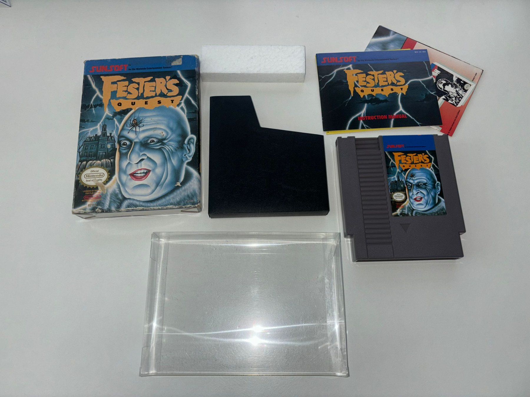 Nintendo Spiele: Fester's Quest in OVP (Nintendo Nes) – Gebraucht aus Herisau von Seyashop1