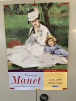 Plakat Staatsgalerie Stuttgart Edouard Manet