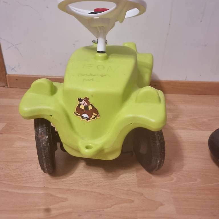 Fahrzeuge für Kinder: BIG Bobby Car grün – Gebraucht aus Bern von DiLara2000