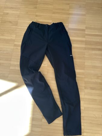 Softshellhose Icepeak schwarz in gutem Zustand Grösse 164
